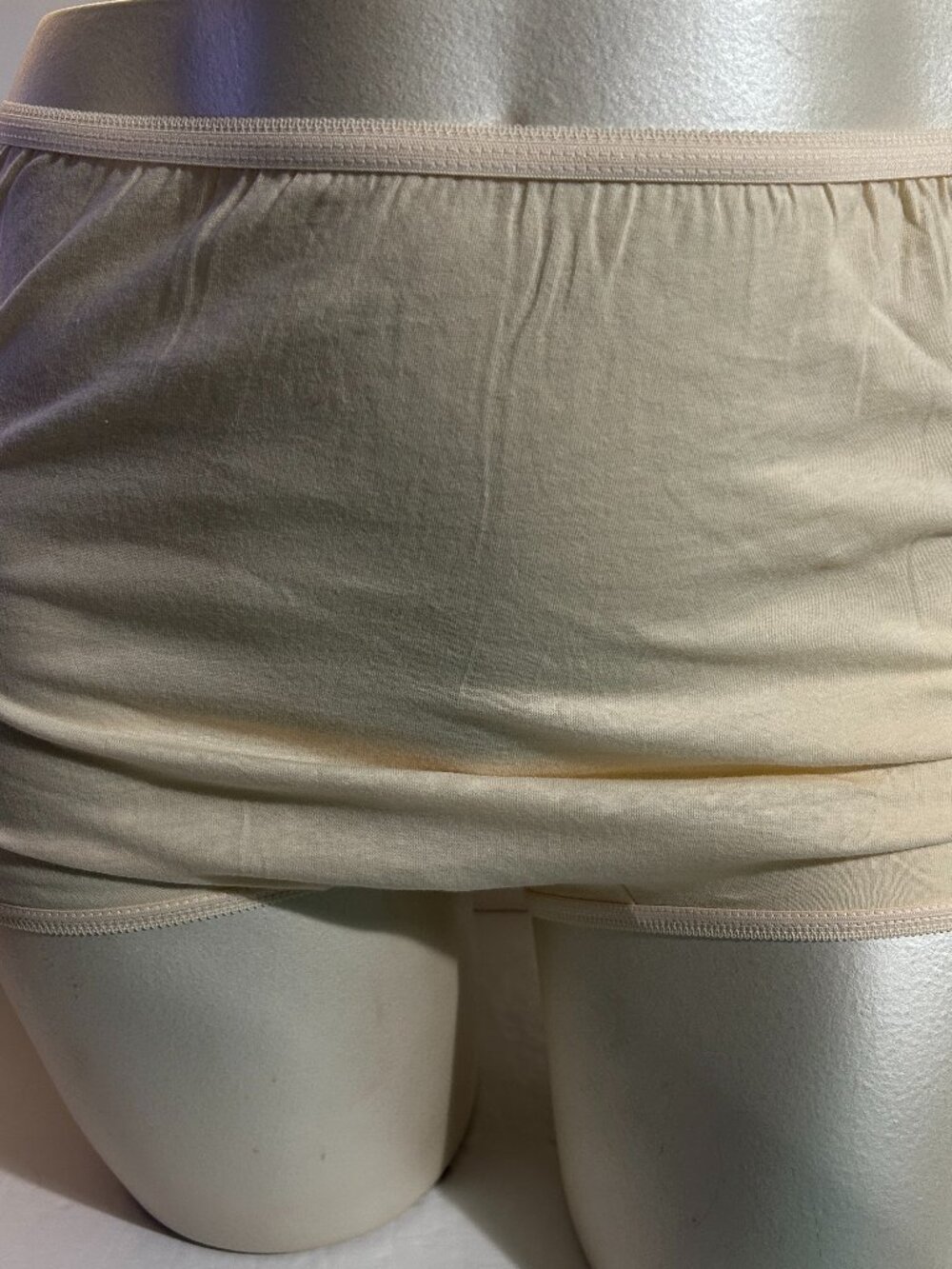 Catherines Brief Panties Underwear Cotton Beige Plus Size 10 or 2X
